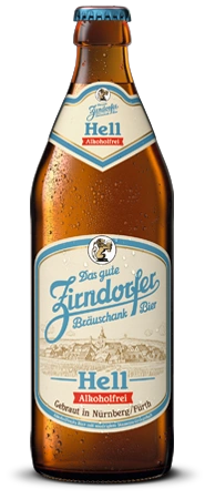 Flasche der Sorte Zirndorfer Hell Alkoholfrei – zur Detailseite des Produkts
